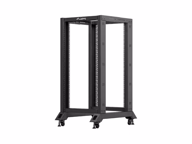 ÖPPET RACK 22U 600X800 SVART LANBERG V2