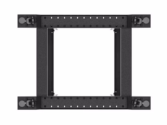 ÖPPET RACK 27U 600X800 SVART LANBERG V2