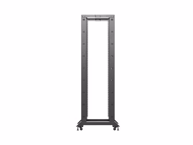 ÖPPET RACK 42U 600X800 SVART LANBERG V2