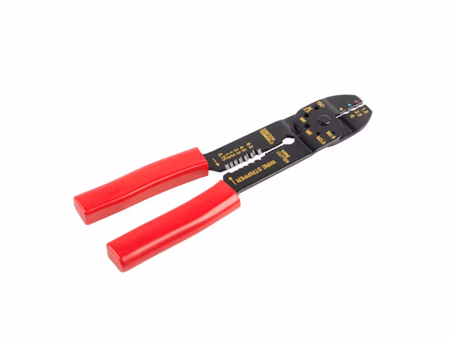 KABELPLINT KIT 100ST MED CRIMPER VERKTYGSLÅDA LANBERG