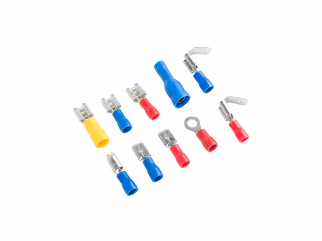 KABELPLINT KIT 100ST MED CRIMPER VERKTYGSLÅDA LANBERG