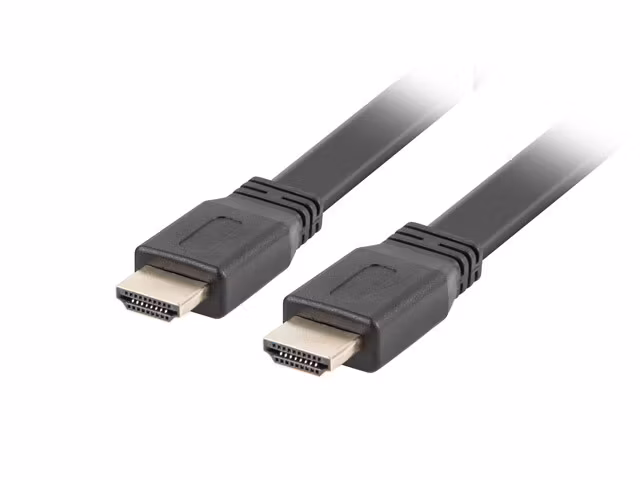 HDMI M/M V2.0 KABEL 1,8M 4K SVART FLAT LANBERG