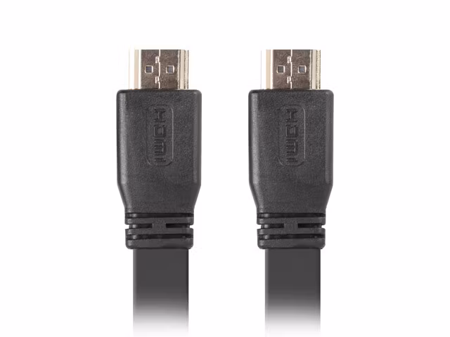HDMI M/M V2.0 KABEL 1,8M 4K SVART FLAT LANBERG