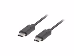 USB-C M/M 2.0 KABEL 1,8M SVART LANBERG