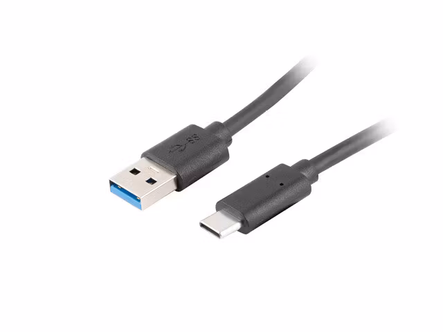 USB-C(M)->USB-A(M) 3.1 KABEL 1.8M SVART LANBERG