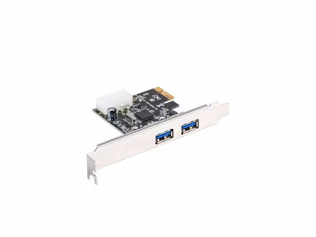 PCI EXPRESS X1-KORT->2X USB-A 3.1 GEN1 LÅGPROFIL LANBERG