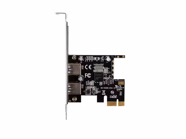 PCI EXPRESS X1-KORT->2X USB-A 3.1 GEN1 LÅGPROFIL LANBERG