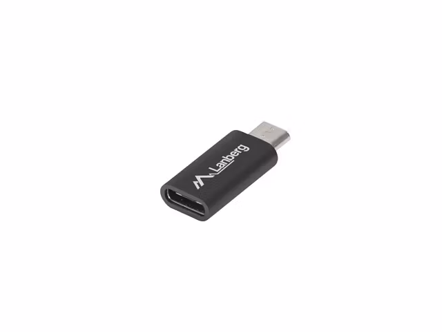 USB-C(F) 2.0->USB MICRO(M) ADAPTER SVART LANBERG
