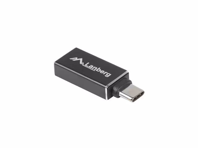 USB-C(M) 3.1->USB-A(F) ADAPTER SVART OTG LANBERG