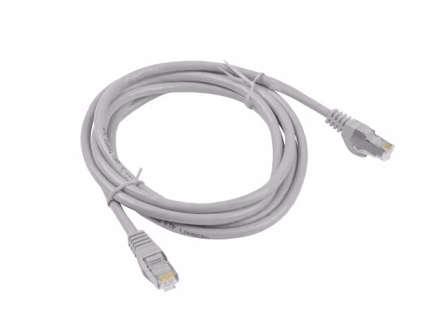 PATCHKABEL CAT.6 FTP 1M GRÅ FLUKE PASSERADE LANBERG