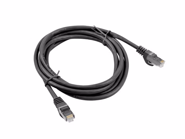 PATCHKABEL CAT.6 FTP 2M SVART FLUKE PASSERADE LANBERG