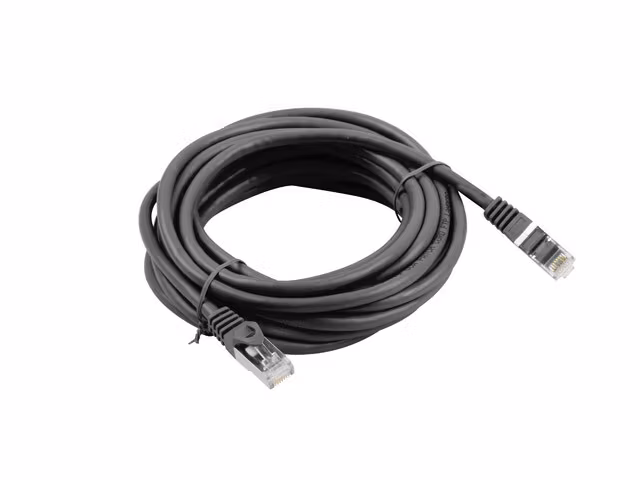 PATCHKABEL CAT.6 FTP 5M SVART FLUKE PASSERADE LANBERG