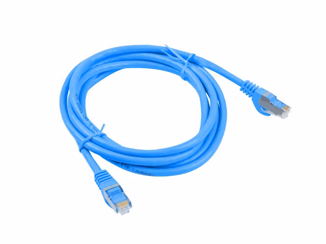 PATCHKABEL CAT.6 FTP 1M BLÅ FLUKE PASSERADE LANBERG