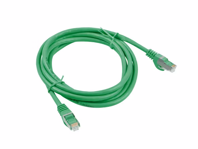 PATCHKABEL CAT.6 FTP 1M GRÖN FLUKE PASSERADE LANBERG