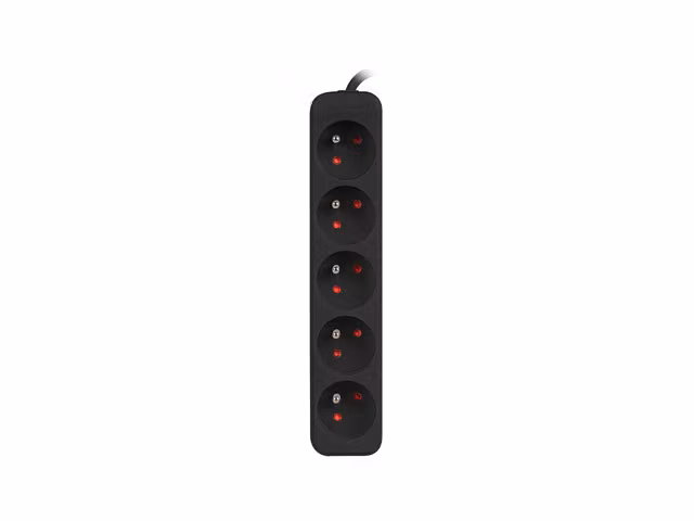GRENUTTAG LANBERG 1M 5X UTTAG FÖR UPS-SYSTEM
