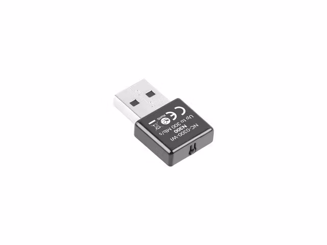USB-ADAPTER TRÅDLÖST NÄTVERKSKORT LANBERG NC-0300-WI N300 2X INTERN ANTENN