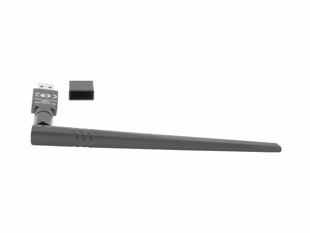 USB-ADAPTER TRÅDLÖST NÄTVERKSKORT LANBERG NC-0300-WIE N300 1X INTERN + 1X EXTERN ANTENN