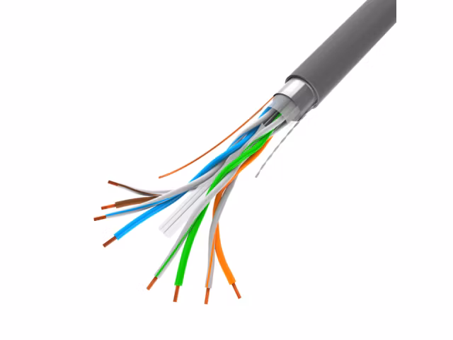 LAN-KABEL CAT.6 FTP 305M SOLID CU GRÅ CPR + FLUKE GODKÄND LANBERG