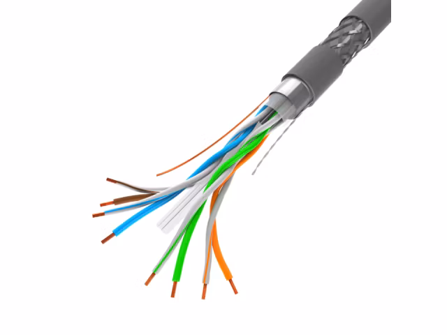 LAN-KABEL CAT.6 SFTP 305M SOLID CU GRÅ CPR + FLUKE GODKÄND LANBERG