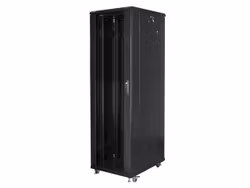 RACKSKÅP 19" FRISTÅENDE 42U/600X1000 (FLAT PACK) SVART LANBERG