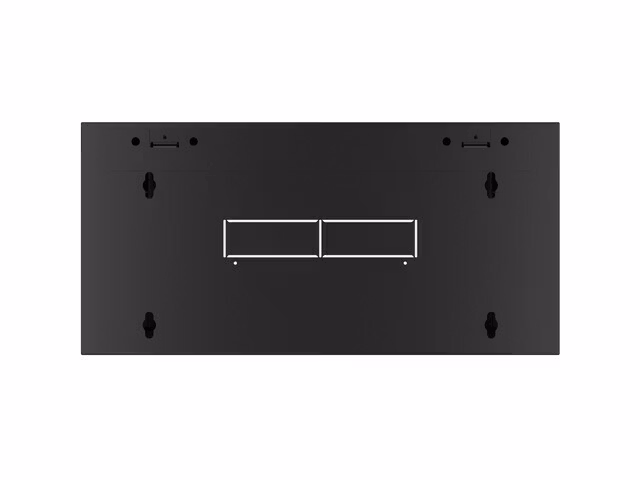 RACKSKÅP 19" VÄGGMONTERAT 4U 600 SNABBMONTERING (FLAT PACK) SVART LANBERG