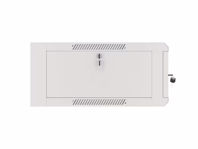 RACKSKÅP 19" VÄGGMONTERAT 4U 600 SNABBMONTERING (FLAT PACK) GRÅ LANBERG