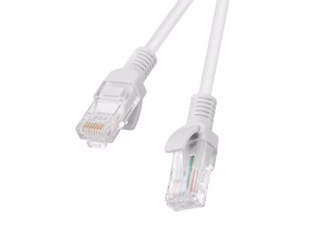 PATCHKABEL CAT.5E UTP 1M GRÅ FLUKE PASSED LANBERG 10-PACK