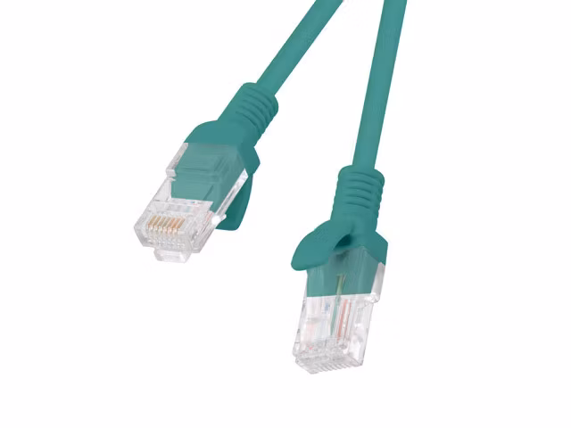 PATCHKABEL CAT.5E UTP 0,25M GRÖN FLUKE PASSED LANBERG 10-PACK
