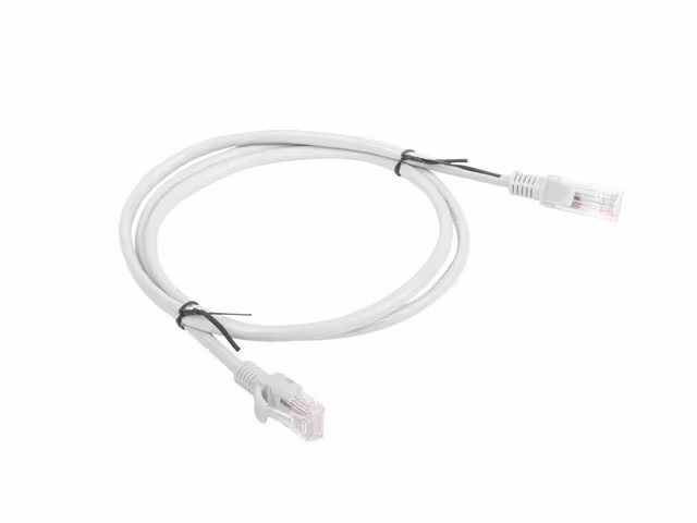 PATCHKABEL CAT.6 UTP 1M GRÅ FLUKE PASSED LANBERG 10-PACK