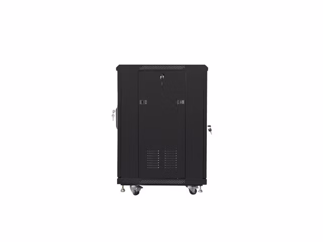 RACKSKÅP 19" FRISTÅENDE 15U/600X600 (FLAT PACK) SVART LANBERG (FLAT PACK)