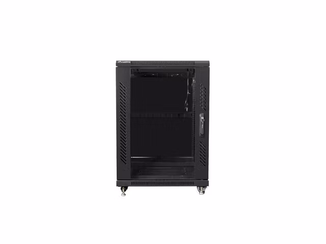 RACKSKÅP 19" FRISTÅENDE 15U/600X600 (FLAT PACK) SVART LANBERG (FLAT PACK)