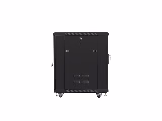 RACKSKÅP 19" FRISTÅENDE 15U/600X800 (FLAT PACK) SVART LANBERG (FLAT PACK)