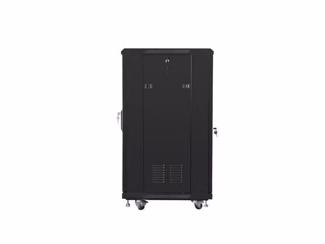 RACKSKÅP 19" FRISTÅENDE 22U/600X600 (FLAT PACK) SVART LANBERG (FLAT PACK)