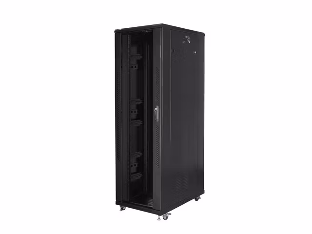 RACKSKÅP 19" FRISTÅENDE 42U/800X1200 (FLAT PACK) SVART LANBERG (FLAT PACK)