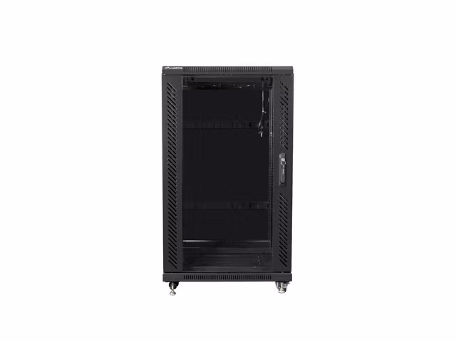 RACKSKÅP 19" FRISTÅENDE 22U/600X600 (FLAT PACK) SVART LANBERG (FLAT PACK)