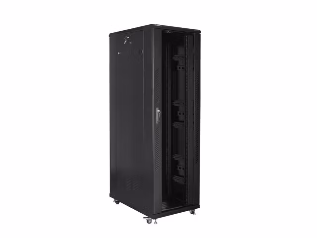 RACKSKÅP 19" FRISTÅENDE 42U/800X1200 (FLAT PACK) SVART LANBERG (FLAT PACK)