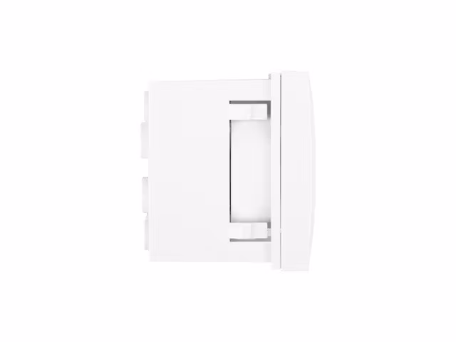 AC VÄGGUTTAG 230V 45X45 SINGEL SCHUKO + ADAPTER VIT LANBERG