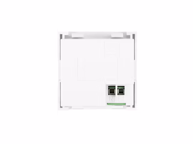 VÄGGUTTAG 230V 45X45 5V 2X USB-A 2.1A VIT LANBERG