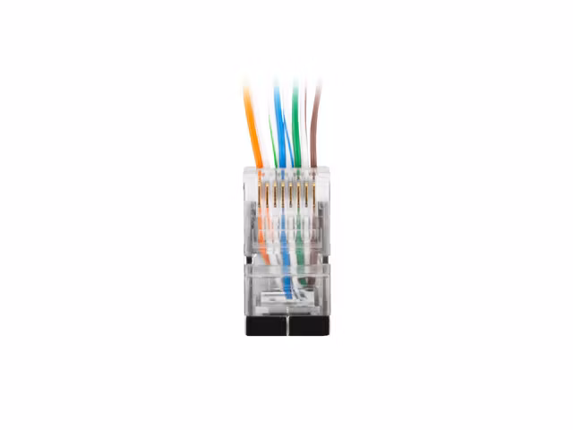 RJ45 CAT.6 FTP-KONTAKT 8P8C PASS THROUGH TYP (100ST) LANBERG