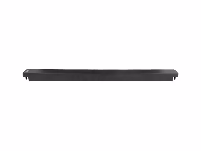 19" SNABBMONTERAD BRANDSKYDDAD BLINDPANEL AV PLAST 1U SVART LANBERG
