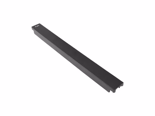 19" SNABBMONTERAD BRANDSKYDDAD BLINDPANEL AV PLAST 1U SVART LANBERG