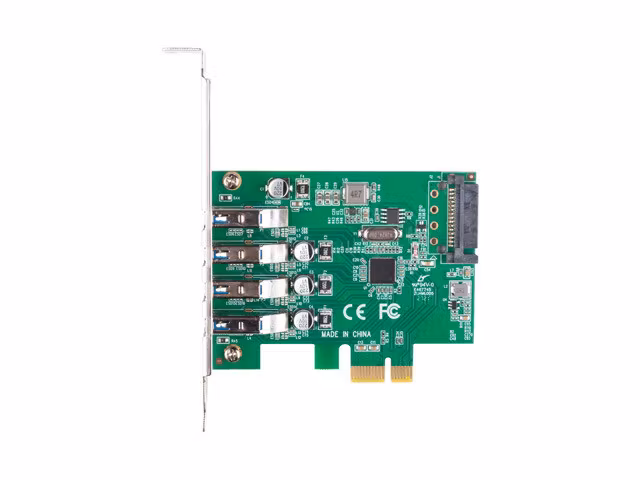 PCI EXPRESS X1-KORT->4X USB-A 3.1 GEN1 LÅGPROFIL LANBERG