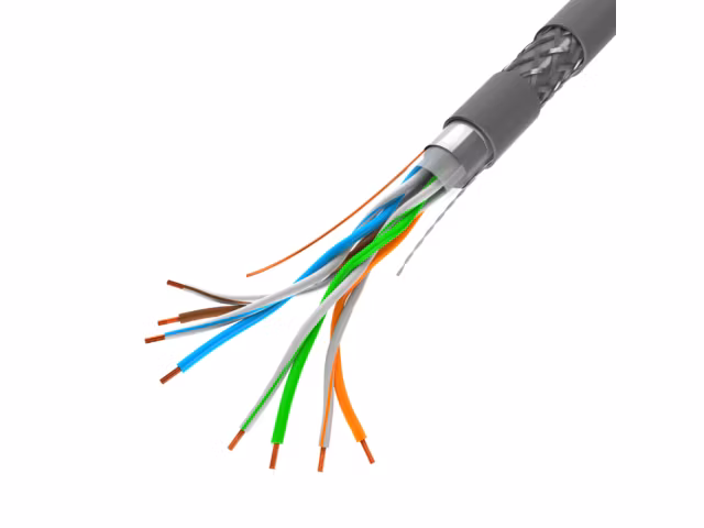 LAN-KABEL CAT.5E SFTP 305M SOLID CU CPR + FLUKE GODKÄND GRÅ LANBERG