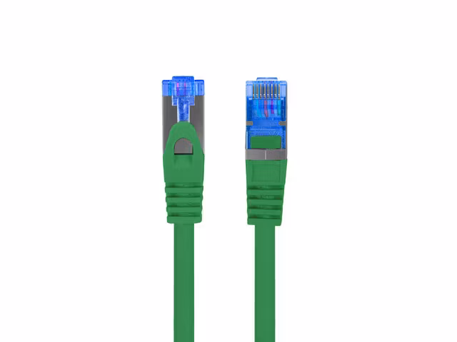 PATCHKABEL CAT.6A S/FTP LSZH CCA 1,5M GRÖN FLUKE PASSERADE LANBERG