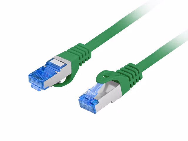 PATCHKABEL CAT.6A S/FTP LSZH CCA 1,5M GRÖN FLUKE PASSERADE LANBERG
