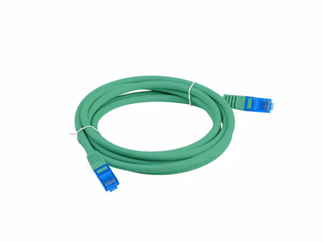 PATCHKABEL CAT.6A S/FTP LSZH CCA 1,5M GRÖN FLUKE PASSERADE LANBERG