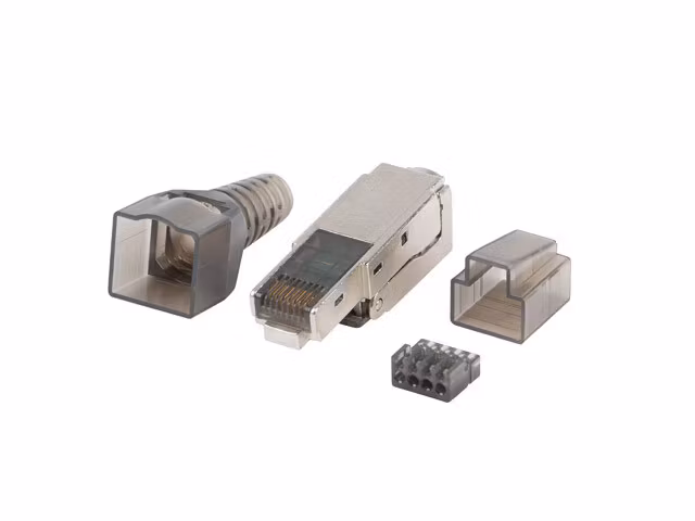 RJ45 KAT.6A FTP-KONTAKT 8P8C VERKTYGSLÖS LANBERG