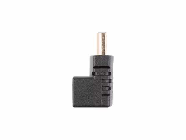 HDMI(M)->HDMI(F) ADAPTER VINKLAD NEDÅT SVART LANBERG