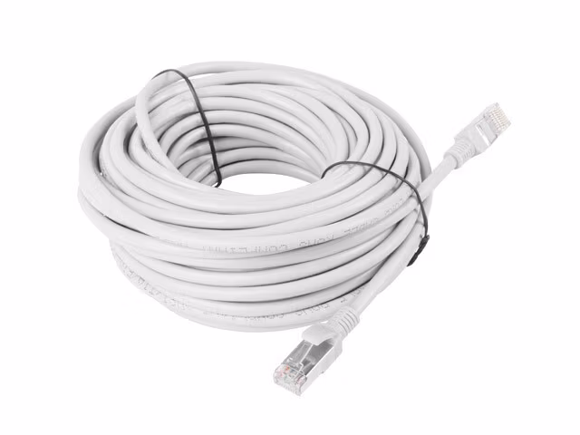 PATCHKABEL CAT.5E FTP 30M GRÅ FLUKE PASSERADE LANBERG