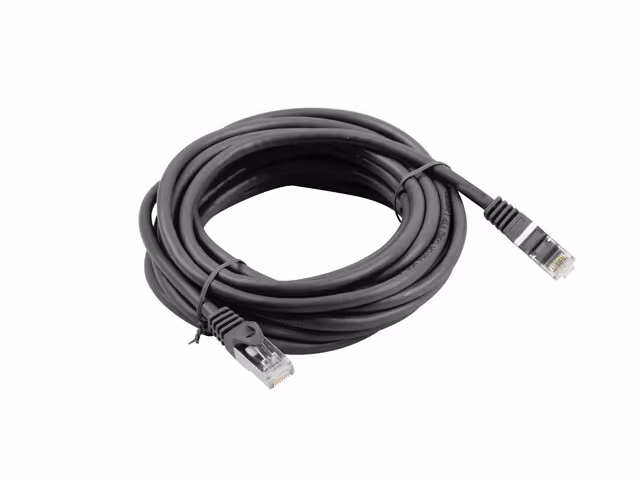 PATCHKABEL CAT.6 FTP 30M SVART FLUKE PASSERADE LANBERG